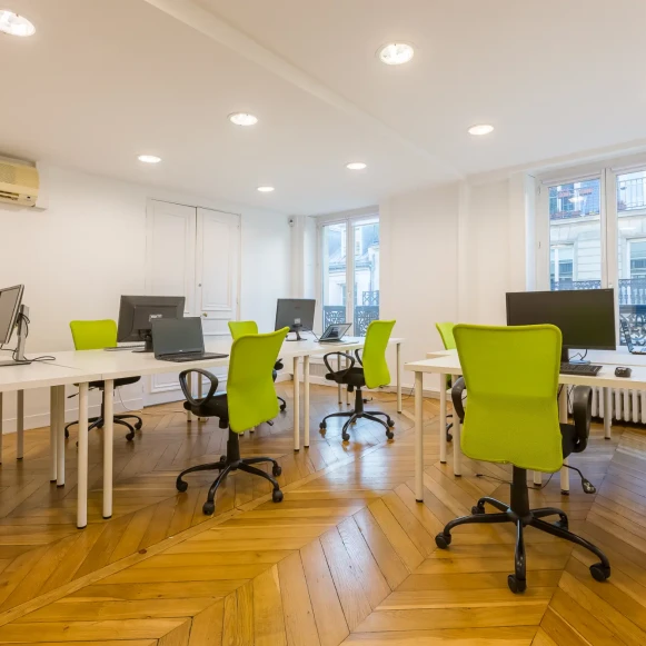 Bureau privé 22 m² 6 postes Location bureau Rue de Richelieu Paris 75002 - photo 1