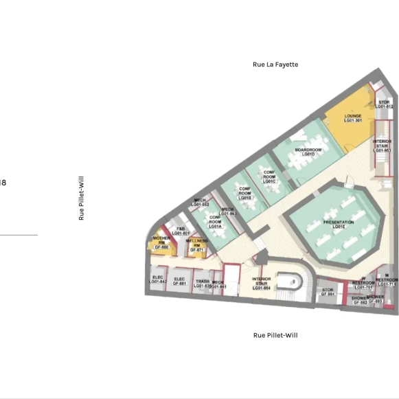Espace indépendant 2 962 m² 313 postes Location bureau Rue La Fayette Paris 75009 - photo 9