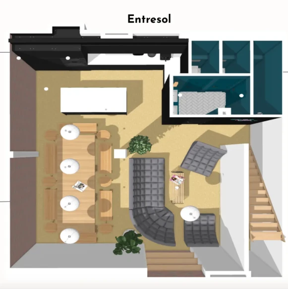 Espace indépendant 247 m² 32 postes Location bureau Rue Legendre Paris 75017 - photo 4
