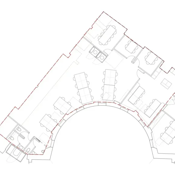 Espace indépendant 140 m² 24 postes Location bureau Rue du Sentier Paris 75002 - photo 3