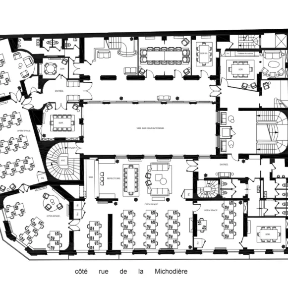 Espace indépendant 800 m² 100 postes Location bureau Boulevard des Italiens Paris 75002 - photo 3