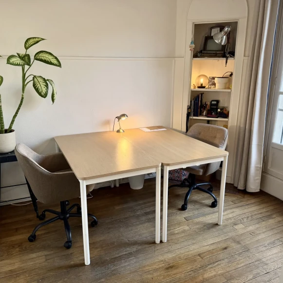 Bureau privé 10 m² 3 postes Location bureau Rue de Nantes Paris 75019 - photo 1