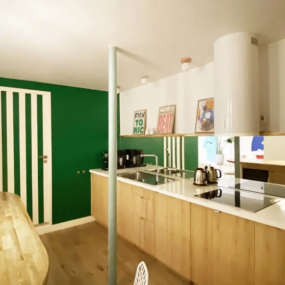 Bureau privé 90 m² 10 postes Location bureau Rue Saint-Louis en l'Île Paris 75004 - photo 8