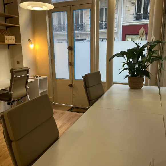 Espace indépendant 20 m² 5 postes Location bureau Rue Pierre Semard Paris 75009 - photo 2