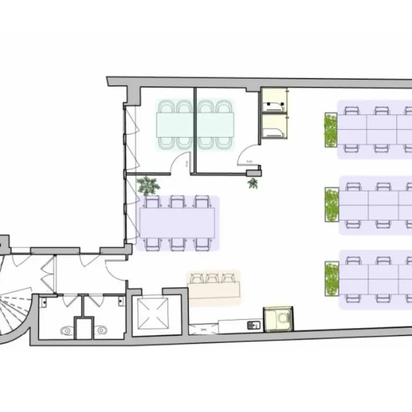 Espace indépendant 592 m² 84 postes Location bureau Rue de Surène Paris 75008 - photo 1