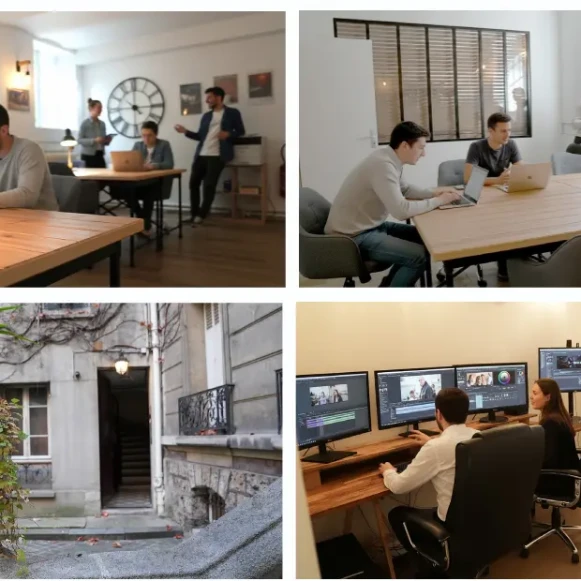 Bureau privé 150 m² 14 postes Location bureau Avenue de Clichy Paris 75017 - photo 1