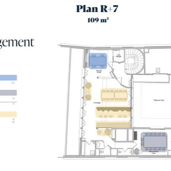 Espace indépendant 431 m² 56 postes Location bureau Rue de Provence Paris 75008 - photo 4