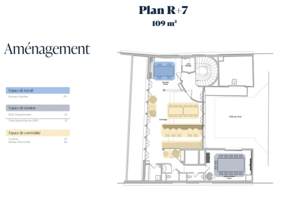 Espace indépendant - 75008 - 56 postes - 50400€