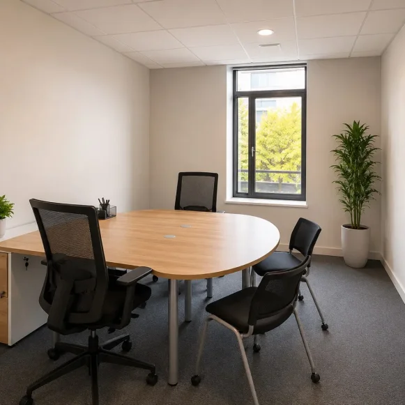 Bureau privé 12 m² 2 postes Location bureau Chemin du Moulin Carron Dardilly 69570 - photo 1