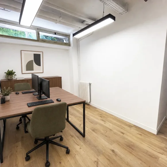Bureau privé 11 m² 3 postes Coworking Avenue Pasteur Montreuil 93100 - photo 2