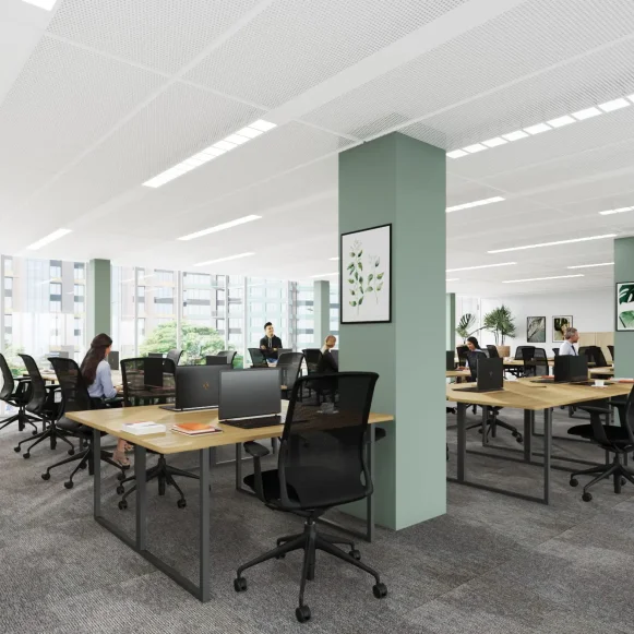 Bureau privé 132 m² 6 postes Location bureau Rue du Colonel Pierre Avia Paris 75015 - photo 1