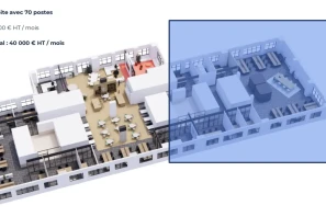 Espace indépendant - 75013 - 70 postes - 40000€