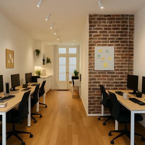 Espace indépendant 30 m² 6 postes Location bureau Rue Sedillot Paris 75007 - photo 1