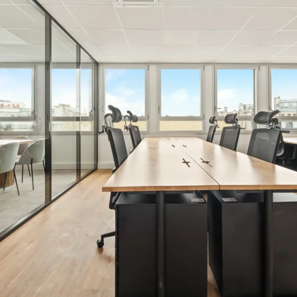 Espace indépendant 118 m² 19 postes Location bureau Rue Cadet Paris 75009 - photo 2