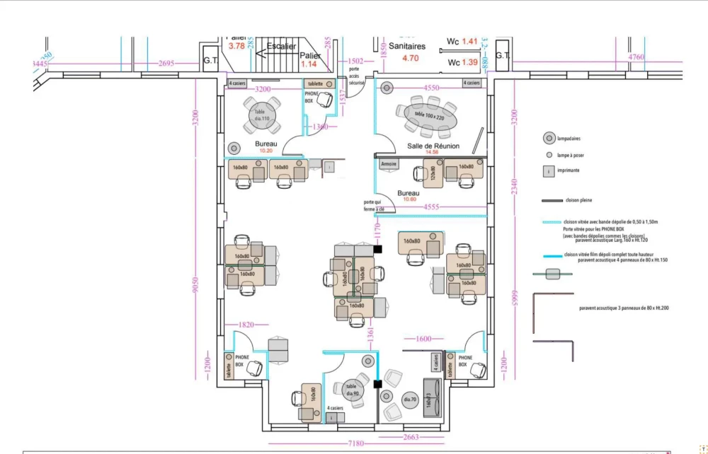 Espace indépendant - 92500 - 24 postes - 12000€