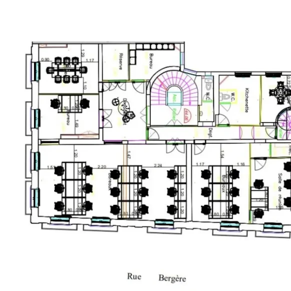 Espace indépendant 180 m² 28 postes Location bureau Rue Bergère Paris 75009 - photo 3
