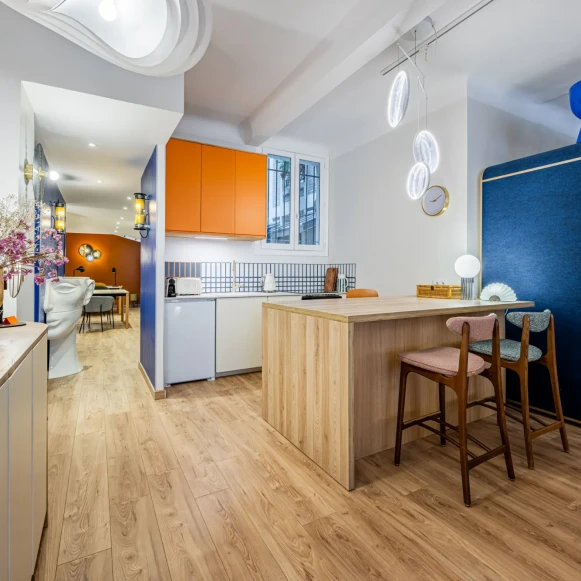 Bureau privé 30 m² 8 postes Location bureau Rue de Trétaigne Paris 75018 - photo 7