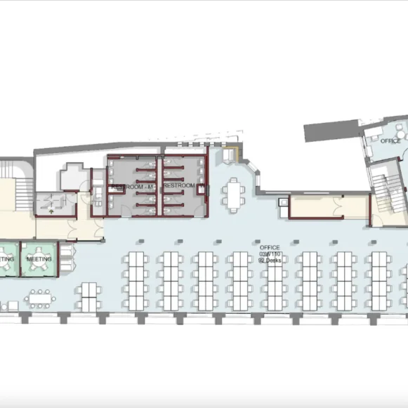 Espace indépendant 430 m² 90 postes Location bureau Rue Jules Lefebvre Paris 75009 - photo 4