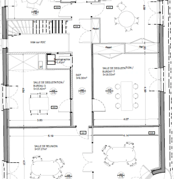 Bureau privé 18 m² 3 postes Location bureau Le Bourg Soussac 33790 - photo 4