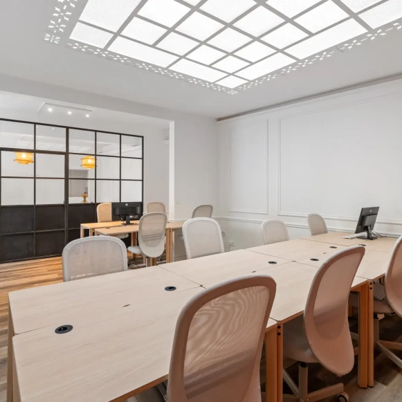Bureau privé 130 m² 18 postes Location bureau Rue Blanche Paris 75009 - photo 3