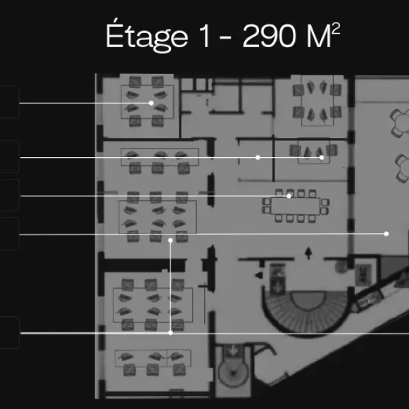 Espace indépendant 290 m² 28 postes Location bureau Avenue Franklin Delano Roosevelt Paris 75008 - photo 5