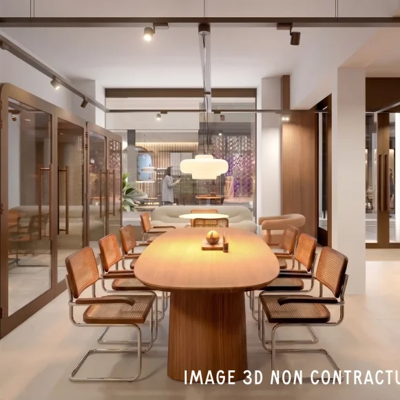 Bureau privé 706 m² 126 postes Location bureau Rue d'Aboukir Paris 75002 - photo 6