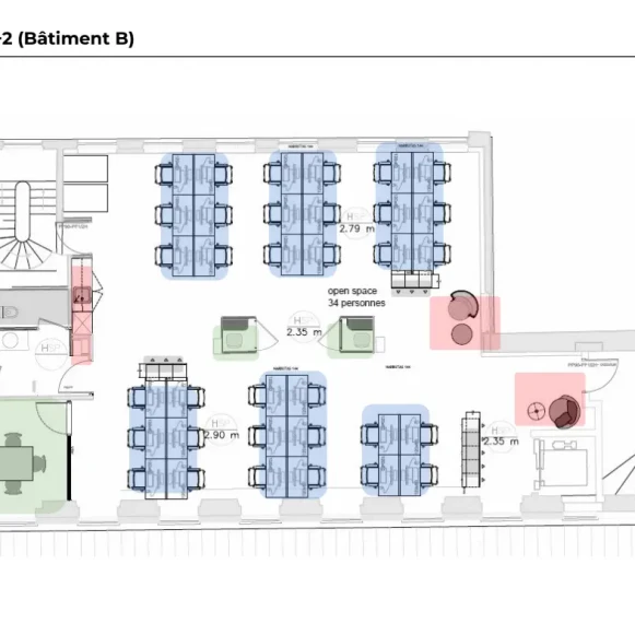 Espace indépendant 272 m² 40 postes Location bureau Rue de la Victoire Paris 75009 - photo 5