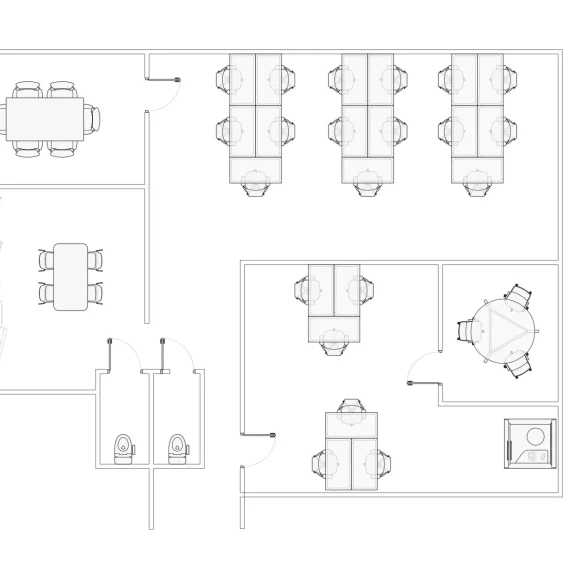 Espace indépendant 130 m² 21 postes Coworking Boulevard Saint Denis Paris 75002 - photo 4
