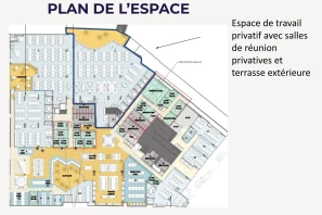 Bureau privé - 75017 - 100 postes - 65000€