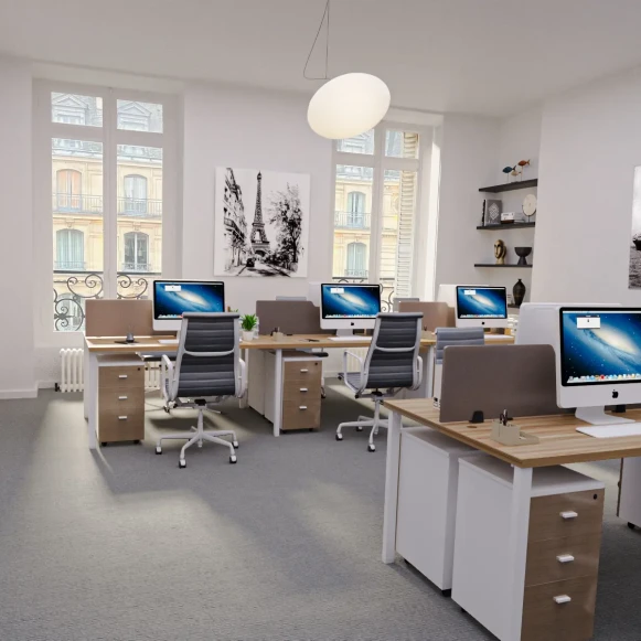 Espace indépendant 150 m² 22 postes Location bureau Rue Saint-Lazare Paris 75008 - photo 1