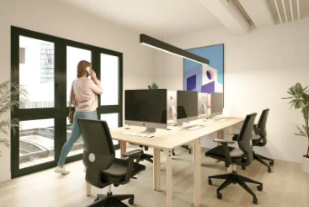 Bureau privé - 75019 - 5 postes - 2699€