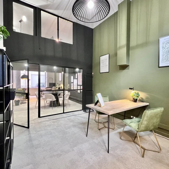 Bureau privé 14 m² 2 postes Coworking Rue Vendôme Lyon 69003 - photo 1