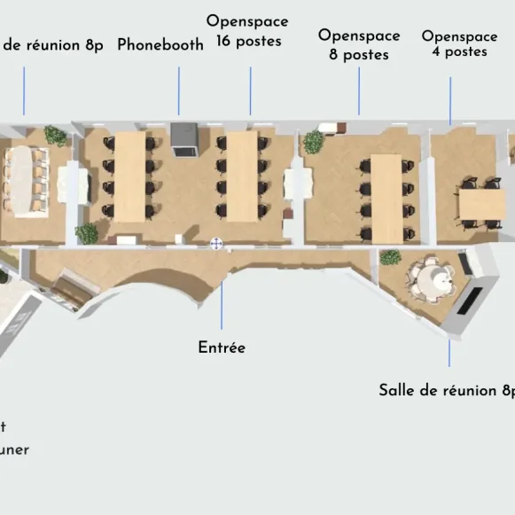 Espace indépendant 170 m² 28 postes Location bureau Rue de Ponthieu Paris 75008 - photo 3