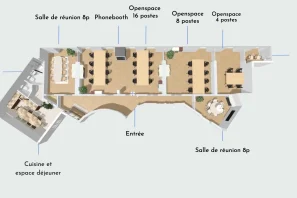 Espace indépendant - 75008 - 28 postes - 19650€