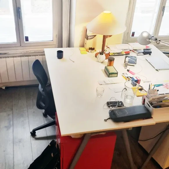 Bureau privé 21 m² 5 postes Location bureau Rue Meslay Paris 75003 - photo 7