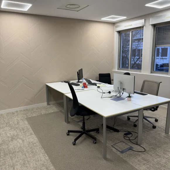 Bureau privé 20 m² 4 postes Location bureau Rue Edouard Aynard Villeurbanne 69100 - photo 4