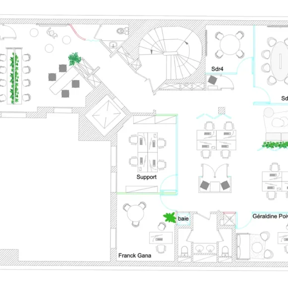 Espace indépendant 380 m² 43 postes Location bureau Avenue de l'Opéra Paris 75001 - photo 1