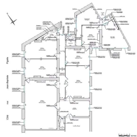 Espace indépendant 222 m² 30 postes Location bureau Rue Jean-Baptiste Pigalle Paris 75009 - photo 1