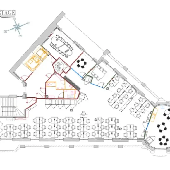 Espace indépendant 400 m² 65 postes Location bureau Rue du Louvre Paris 75002 - photo 3