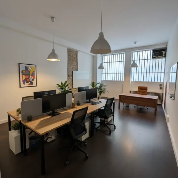 Bureau privé 30 m² 10 postes Coworking Rue Saint-André Rhône 69007 - photo 1