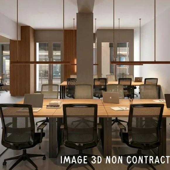 Bureau privé 706 m² 126 postes Location bureau Rue d'Aboukir Paris 75002 - photo 2
