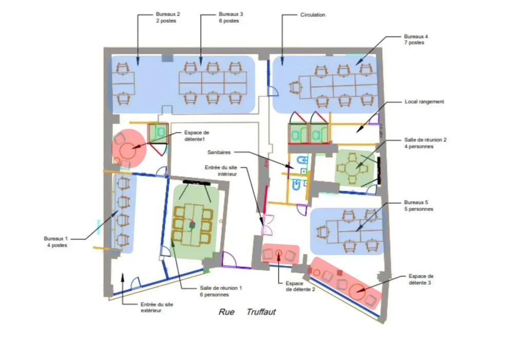 Espace indépendant - 75017 - 24 postes - 11960€