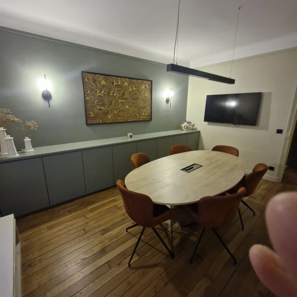 Espace indépendant 17 m² 4 postes Location bureau Rue Marcel Renault Paris 75017 - photo 4