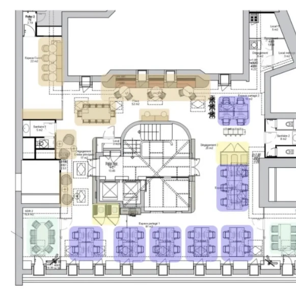 Espace indépendant 288 m² 36 postes Location bureau Boulevard Haussmann Paris 75009 - photo 4