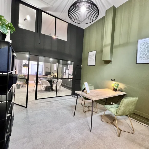 Bureau privé 14 m² 2 postes Location bureau Rue Vendôme Lyon 69003 - photo 3