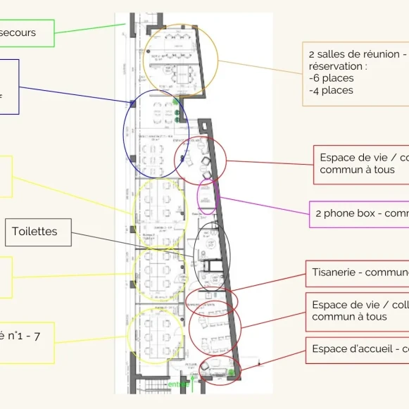 Bureau privé 20 m² 6 postes Coworking Avenue Daumesnil Paris 75012 - photo 2