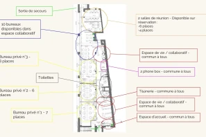 Open Space - 75012 - 8 postes - 375€