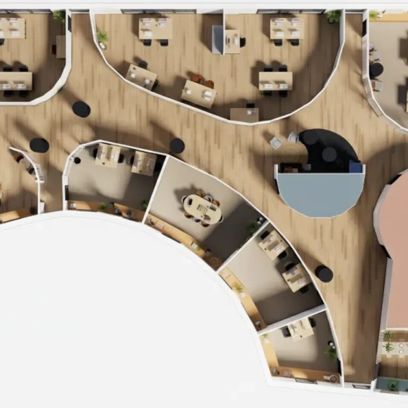 Bureau privé 19 m² 5 postes Location bureau Rue Guizot Nîmes 30000 - photo 2