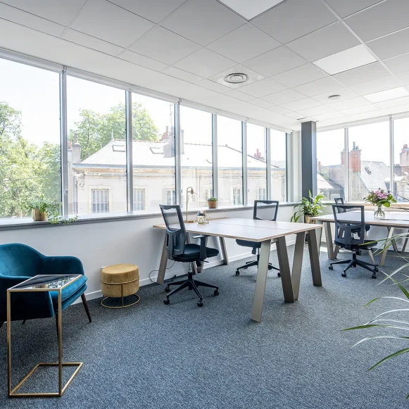 Bureau privé 21 m² 5 postes Coworking Boulevard Carnot Dijon 21000 - photo 1