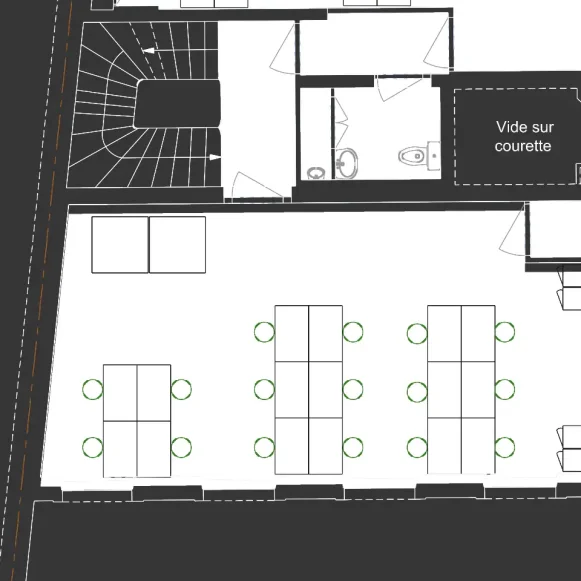 Bureau privé 70 m² 16 postes Coworking Cité Monthiers Paris 75009 - photo 3